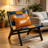 Modern Boho Accent Chairs for Living Room,Mid Century Lounge Chair,Side Chair Indoor - Image 3
