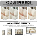 55'L Corduroy Sponge single sofa,No Assembly Required,Fluffy Modern Sleeper Chair for Living room, Bedroom, Lounge and Projection Room(Not a swivel chair.) - Image 23