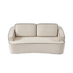Integrated handrail double seating layout, saving space while comfortably accommodating 2 people, suitable for studio apartments, small living rooms or bedrooms, combining decoration andity - Image 3