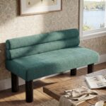 Upholstered Dining Bench, End of Bed, Entryway Bench, Ottoman for Dining Room, Bedroom, Living Room, Rubber Wood Leg 300 LBS Support - Image 12