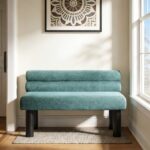 Upholstered Dining Bench, End of Bed, Entryway Bench, Ottoman for Dining Room, Bedroom, Living Room, Rubber Wood Leg 300 LBS Support - Image 11
