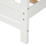 Wood Platform Bed with Headboard and Footboard - Image 3