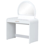 39" Makeup Vanity Table with Mirror Touch Screen Lighted Mirror, Dressing Table with Drawer for Bedroom - Image 32