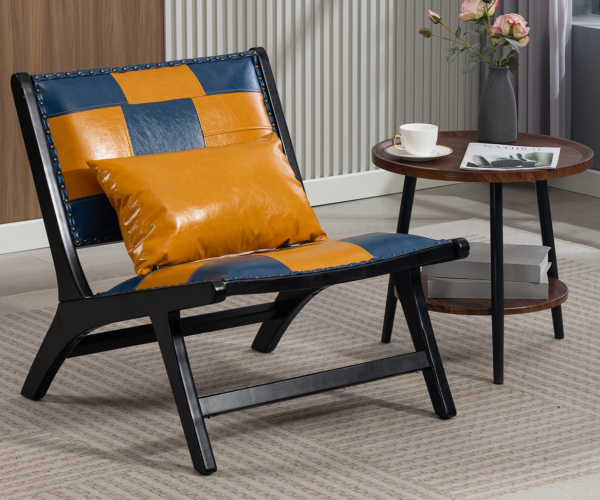 Modern Boho Accent Chairs for Living Room,Mid Century Lounge Chair,Side Chair Indoor