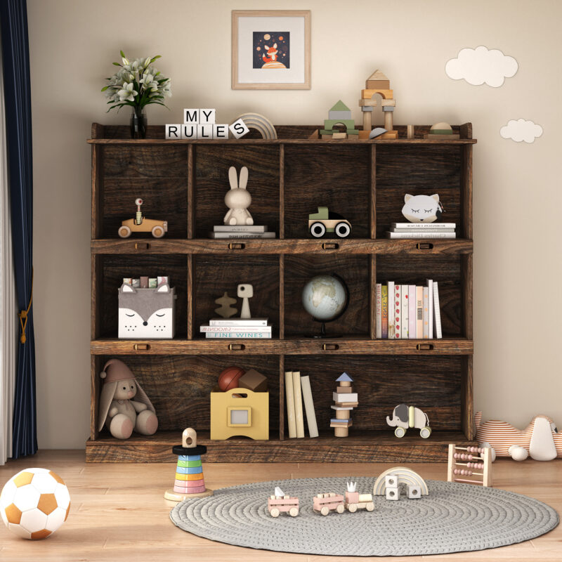 10-shelf Bookcase - Image 3