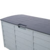 All Weather UV Pool Deck Box Storage Shed Bin Backyard Patio Outdoor w/ Wheel,75 Gallon Resin Deck Box-Organization and Storage for Patio Furniture Outdoor Cushions,Garden Tools and Pool Toys - Image 8
