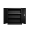 Metal Storage Cabinet with 2 Doors and 2 Shelves, Lockable Steel Storage Cabinet for Office, Garage, Warehouse - Image 8