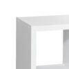Smart Cube 8-Cube Organizer Storage with Opened Back Shelves,2 X 4 Cube Bookcase Book Shleves for Home, Office ,Walnut Color - Image 9