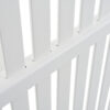 Privacy Screen Panels Kit Air Conditioner Trash Can Enclosure Vinyl white color - Image 13