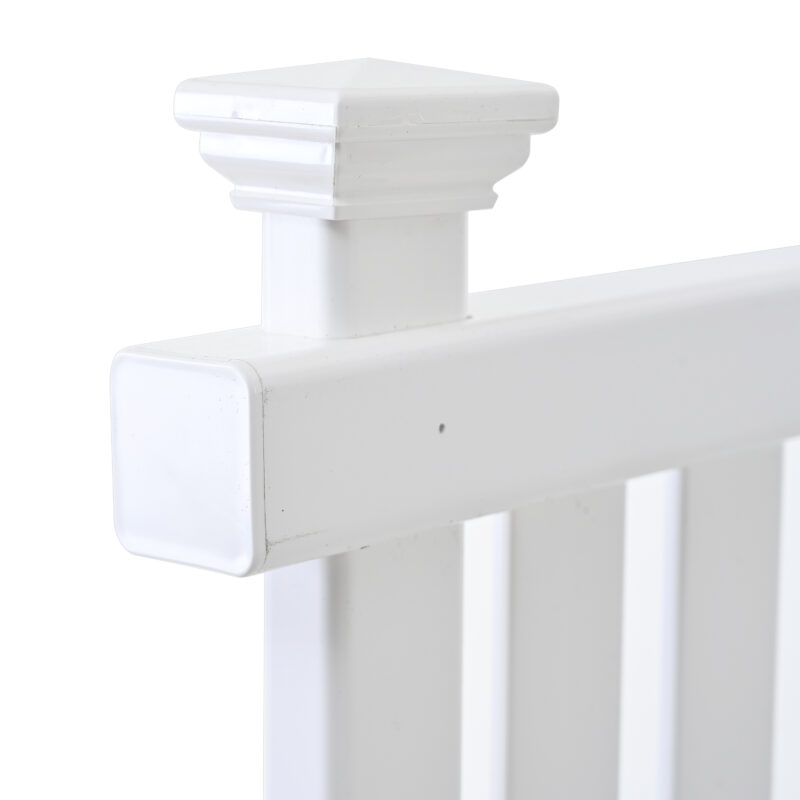 Privacy Screen Panels Kit Air Conditioner Trash Can Enclosure Vinyl white color - Image 8