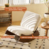 Comfortable Glider Rocking Chair, High-Quality Upholstery Glider Chair, Solid Wood Frame, Perfect for Multiple Settings Accent Reading Chair for Bedroom,Living Room,Nursery - Image 14