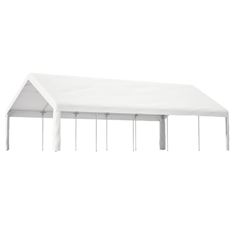 20x32 FT Party Tent with 3 Storage Bags & Removable Sidewalls, Outdoor Canopy Gazebo for Carport Camping Garden Wedding BBQ Commercial - Image 12