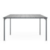 Outdoor Pergola, 12' x 8' Outdoor Pergola for Patio, Large 8x12 Galvanized Steel Lean to Wall-Mounted Pergolas for outdoor barbecues and family gatherings - Image 8