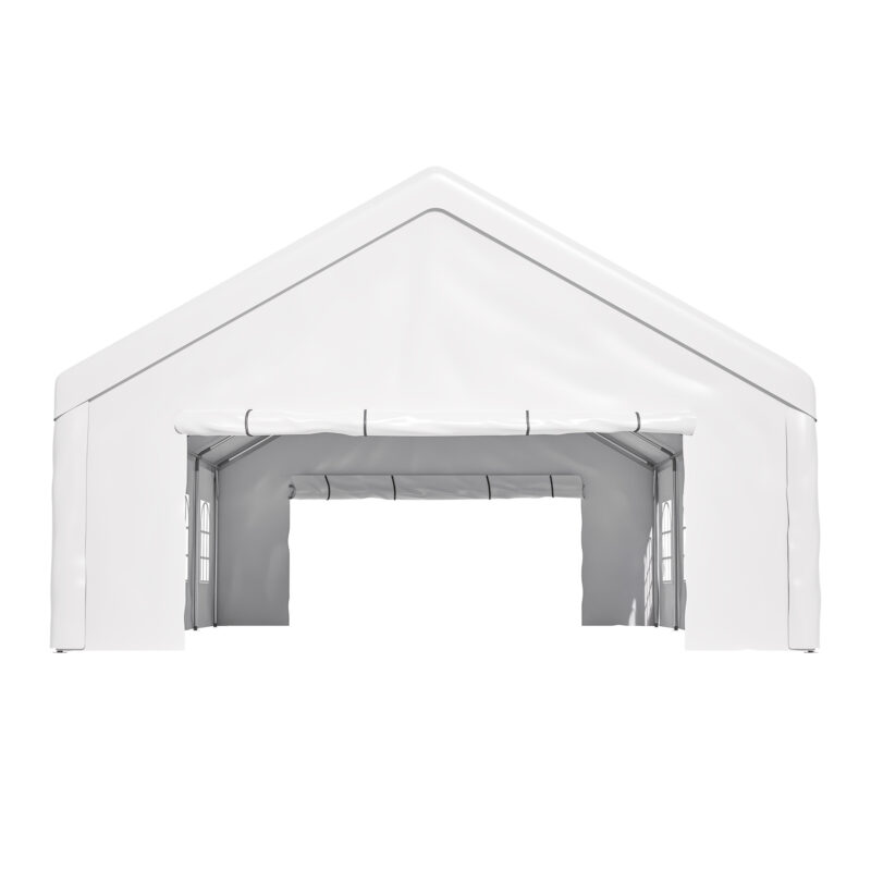 20x32 FT Party Tent with 3 Storage Bags & Removable Sidewalls, Outdoor Canopy Gazebo for Carport Camping Garden Wedding BBQ Commercial - Image 13