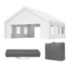 20x20 FT Party Tent with 2 Storage Bags & Removable Sidewalls, Outdoor Canopy Gazebo for Carport Camping Garden Wedding BBQ Commercial - Image 8