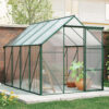 6x8 FT Polycarbonate Greenhouse Raised Base and Anchor Aluminum Heavy Duty Walk-in Greenhouses for Outdoor Backyard in All Season - Image 17