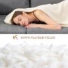 Oversized Modular Sectional Sofa, Extra Large Deep Seat Couch with Covers Removable, Modern Luxury Chenille Cloud Couch, Sectional Couches for Living Room, Apartment (Light Gray, 5 Seater+3 Ottoman) - Image 3
