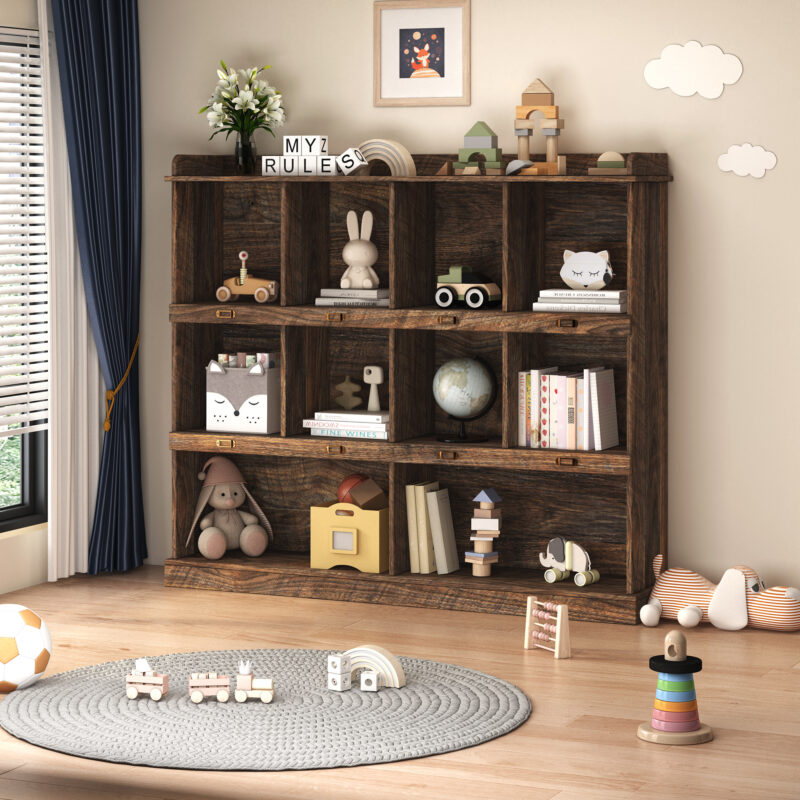 10-shelf Bookcase - Image 4