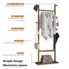 Coat Racks solid wood hanger 23.6* 11*71in Solid environmental protection easy to assemble beautiful can be placed in the bedroom/entrance/living room - Image 3