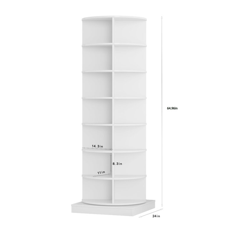 new 360 Rotating shoe cabinet 7 layers Holds Up to 28 Paris of Shoes - Image 3