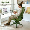 Ergonomic Colorful Office Chair 350LBS Home Office Mesh Breathable High Back, With Adjustable Lumbar Support Computer Chair, Integrated Molded Foam Seat Cushion, Fireproof - Image 14
