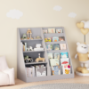 Kids Bookshelf and Toy Storage Organizer, Multifunctional 4 Tier Wooden Kids Book Shelf with Bookcase Display Stand in Kids Room Playroom Nursery for Kids, Children, Toddlers - Image 10