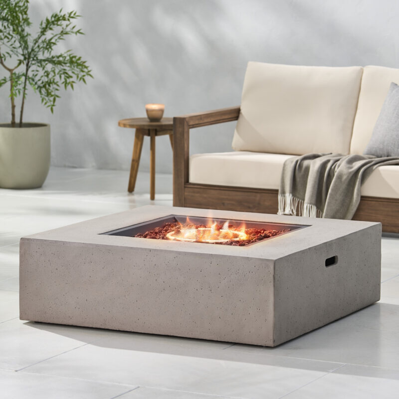 50 000 BTU SQUARE MGO FIRE TABLE (Tank Cover not Included) - Image 7