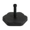 Hex Shape Outdoor 65-pound Black Umbrella Base - Image 3