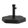 Hex Shape Outdoor 65-pound Black Umbrella Base - Image 5