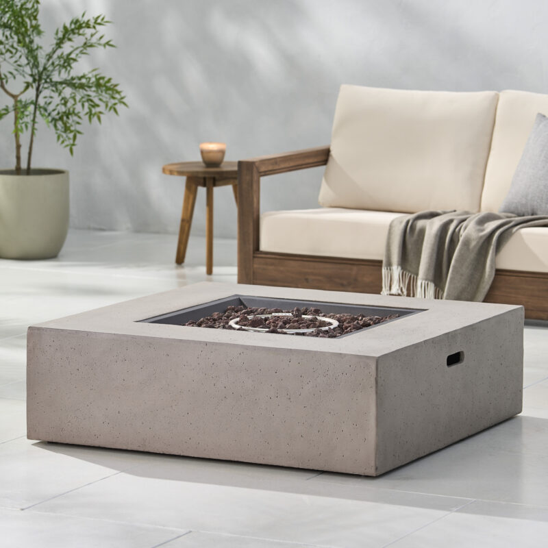 50 000 BTU SQUARE MGO FIRE TABLE (Tank Cover not Included) - Image 6