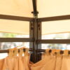 13x10 Outdoor Patio Gazebo Canopy Tent With Ventilated Double Roof And SideWall(Detachable Curtain Included On All Sides),Suitable for Lawn, Garden, Backyard and Deck,BEIGE - Image 15