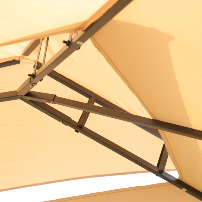 13x10 Outdoor Patio Gazebo Canopy Tent With Ventilated Double Roof And SideWall(Detachable Curtain Included On All Sides),Suitable for Lawn, Garden, Backyard and Deck,BEIGE - Image 16
