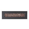 40" Outdoor 50,000 BTU Rectangular Iron Propane Fire Pit, Dark Grey (Tank Cover not Included) - Image 7