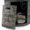 Outdoor 32" Round MgO Propane Fire Pit, Grey Top - 40,000 BTU - Image 5