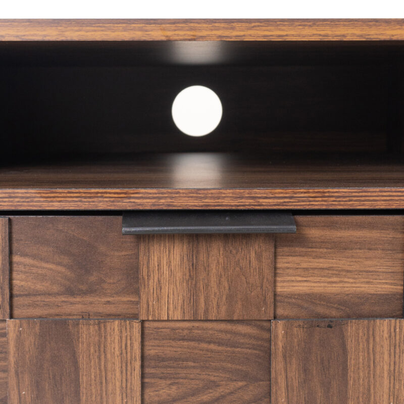 Mid Century TV Stand with 2 Drawers, Media Console Table for TVs up to 85'', Entertainment Center with Storage for Living room, Bedroom, Home Theatre - Image 10