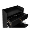Rattan, Allen 2 door 1 drawer cabinet, shoe rack, double layer, suitable for entrance - Image 10