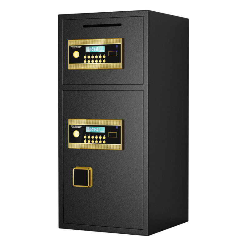 Large Double-door Coin-operated Safe,Digital Security Safe with Fireproof and Waterproof Bag,6.5 Cubic Feet Safe Box with Hidden Code Function for Home,Office and Hotel - Image 3