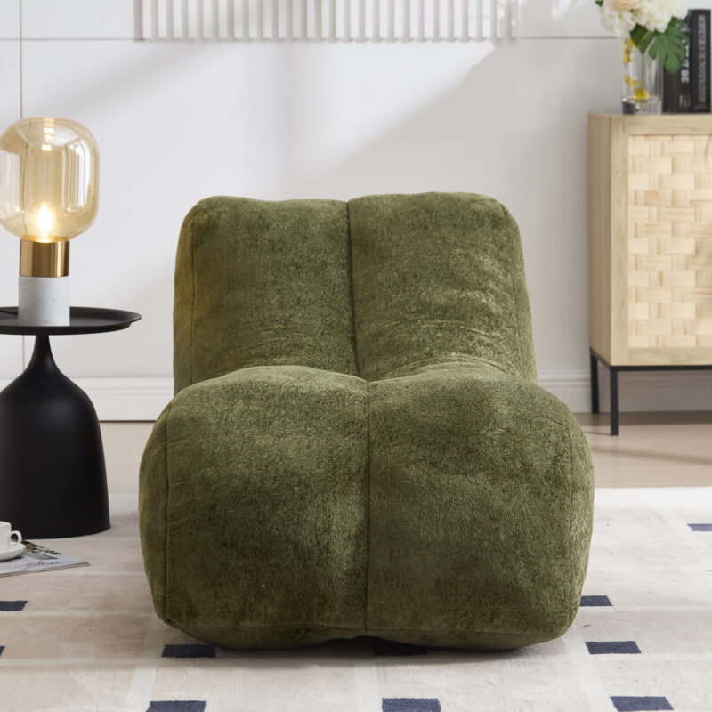 Creative bean bag sofa chair for adults filled with high-quality sponge that is plump and elastic fitting the curves of the human body and providing gentle support to the body in all a - Image 6