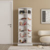 new 360 Rotating shoe cabinet 7 layers Holds Up to 28 Paris of Shoes - Image 5