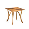 Outdoor Acacia Wood Square Dining Table - 31.50"L x 31.50"W x 30.00"H - Natural brown - Image 7