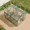 6x8 FT Polycarbonate Greenhouse Raised Base and Anchor Aluminum Heavy Duty Walk-in Greenhouses for Outdoor Backyard in All Season - Image 19