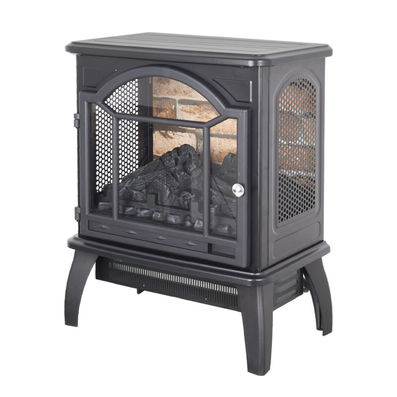18 inch 3D Flame Electric Infrared Quartz Fireplace Stove with remote control - Image 9