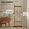 Coat Racks solid wood hanger 23.6* 11*71in Solid environmental protection easy to assemble beautiful can be placed in the bedroom/entrance/living room - Image 2