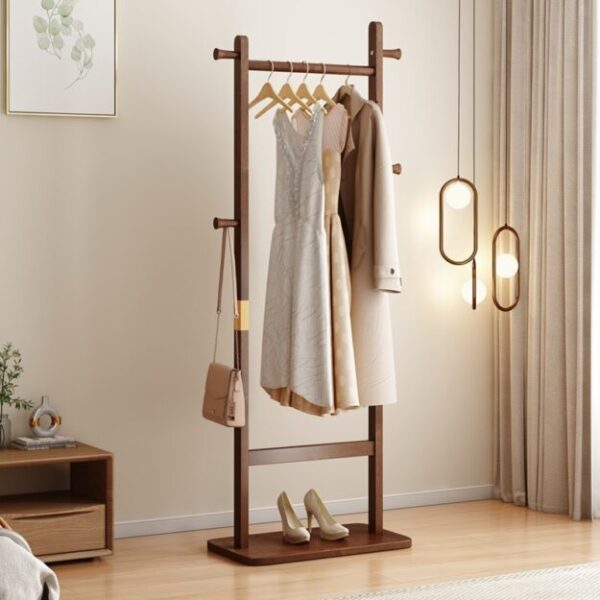 Coat Racks solid wood hanger 23.6* 11*71in Solid environmental protection easy to assemble beautiful can be placed in the bedroom/entrance/living room