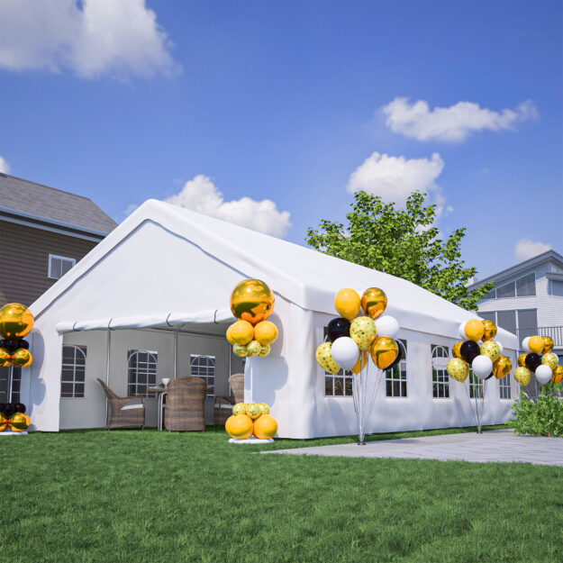 cropped-2b8fc8e3af0564ba52901dd33d122396.jpg 20x32 FT Party Tent with 3 Storage Bags & Removable Sidewalls, Outdoor Canopy Gazebo for Carport Camping Garden Wedding BBQ Commercial - Image 1