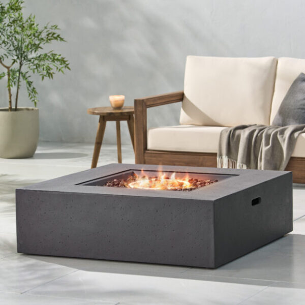 50 000 BTU SQUARE MGO FIRE TABLE (Tank Cover not Included)