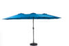 14.8 Ft Double Sided Outdoor Umbrella Rectangular Large with Crank - Image 6
