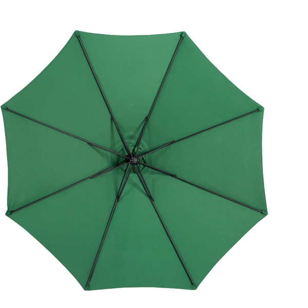 Best Choice Products 10ft Offset Hanging Market Patio Umbrella w/Easy Tilt Adjustment, Polyester Shade, 8 Ribs for Backyard, Poolside