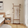 Coat Racks solid wood hanger 23.6* 11*71in Solid environmental protection easy to assemble beautiful can be placed in the bedroom/entrance/living room - Image 5