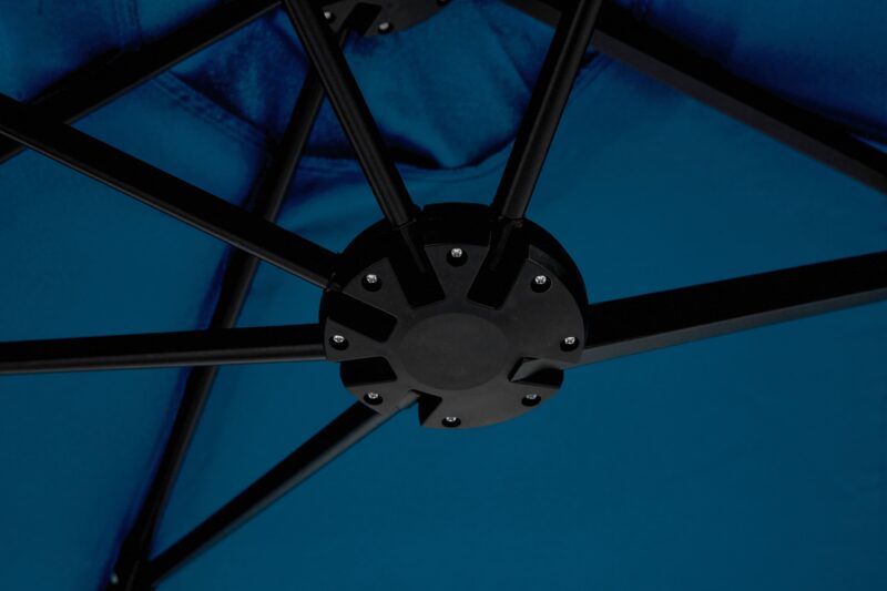 14.8 Ft Double Sided Outdoor Umbrella Rectangular Large with Crank - Image 9